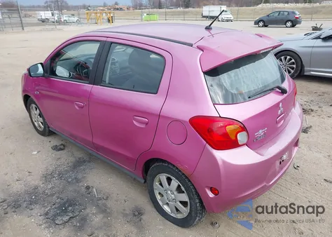 2015 Mitsubishi Mirage Es/Rf z USA, uszkodzony, nr VIN ML32A4HJ3FH003918